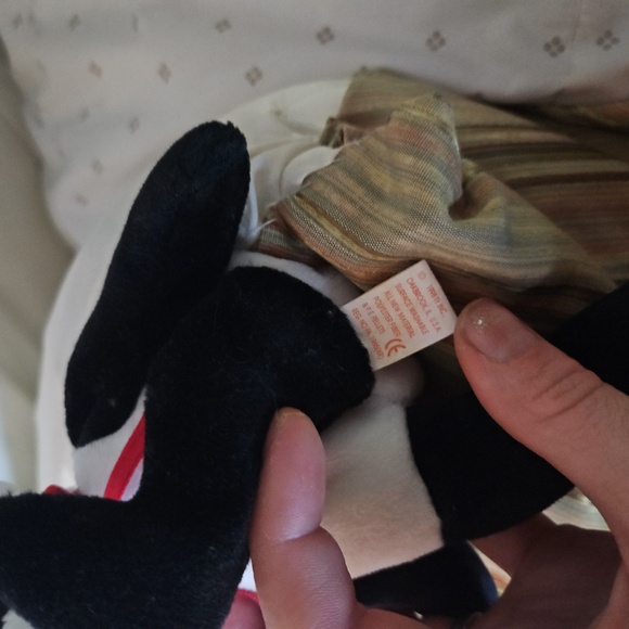 Panda 1997 Beanie Baby Rare Fortune O.G HANDMADE! - Picture 7 of 7